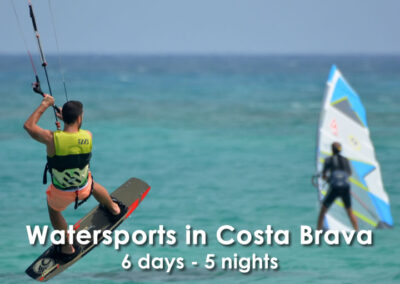 Sports nautiques sur la Costa Brava
