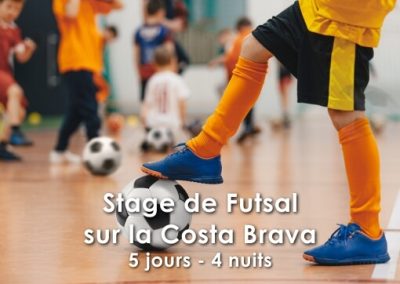 Stage de Futsal en Espagne - sur la Costa Brava