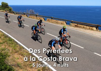 Tour à vélo Pyrénées - Costa Brava