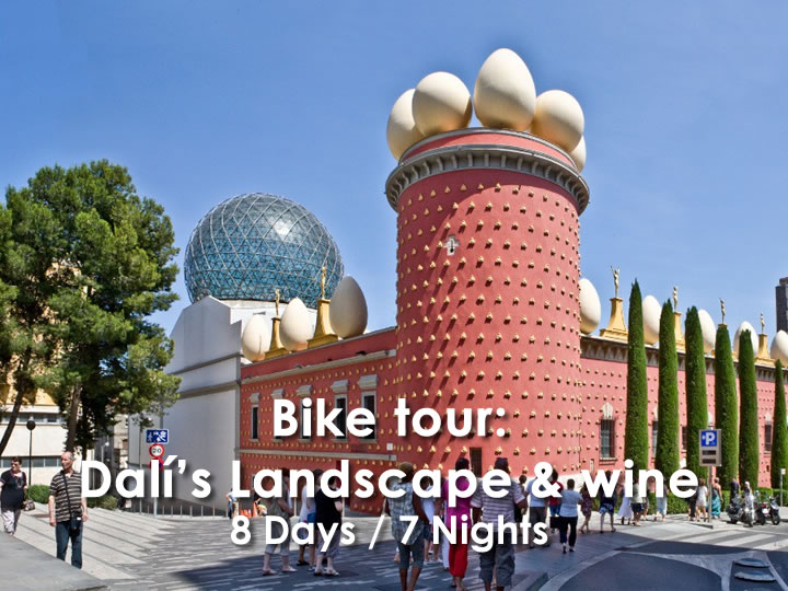 Bike tour: Dalí’s landscape & wine