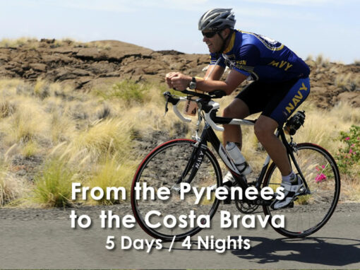 Recorrido en bicicleta: de los Pirineos a la Costa Brava